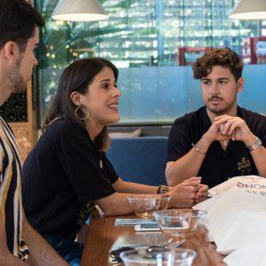 organizando el I instameet Danone en Canarias