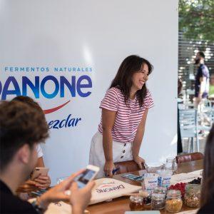 organizando el I instameet Danone en Canarias